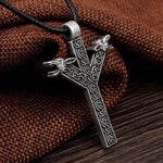Viking Rune Algiz Pendant Necklace Charms & Pendants Viking Warriors