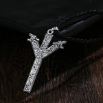 Viking Rune Algiz Pendant Necklace Charms & Pendants Viking Warriors