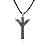 Viking Rune Algiz Pendant Necklace Charms & Pendants Viking Warriors