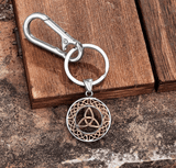 Viking Rune Celtic Knot Keychain Keychains Viking Warriors
