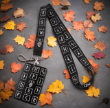 Viking Runes Keychain Lanyard Badge ID Lanyards Viking Warriors
