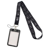 Viking Runes Keychain Lanyard Badge ID Lanyards Viking Warriors