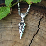 Viking Runes Spear Pendant Necklaces Viking Warriors