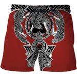 Viking Runes Summer Surfing Shorts Shorts Viking Warriors