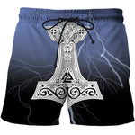 Viking Runes Summer Surfing Shorts Shorts Viking Warriors