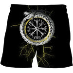 Viking Runes Summer Surfing Shorts Shorts Viking Warriors