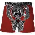 Viking Runes Summer Surfing Shorts Shorts Viking Warriors