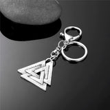 Viking Runes Valknut Keychain viking accessories Viking Warriors