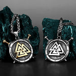 Viking Shield and Swords Necklace necklaces Viking Warriors