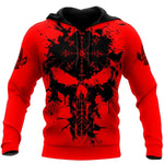 Viking Skull Men's Hoodie Hoodie Viking Warriors