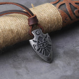 Viking Spear Leather Necklace necklace Viking Warriors