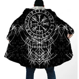 Viking Symbols Hooded Coats coat Viking Warriors