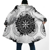 Viking Symbols Hooded Coats coat Viking Warriors