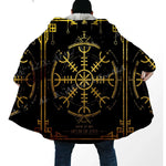 Viking Symbols Hooded Coats coat Viking Warriors