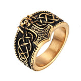 Viking Thor's Hammer Ring Rings Viking Warriors