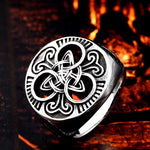 Viking Triquetra Ring Rings Viking Warriors