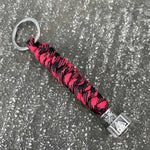 Viking Valknut Rune Paracord Keychain Keychains Viking Warriors