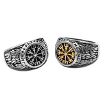 Viking Vegvisir Ring Rings Viking Warriors