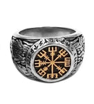 Viking Vegvisir Ring Rings Viking Warriors