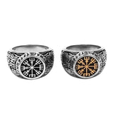 Viking Vegvisir Ring Rings Viking Warriors