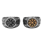 Viking Vegvisir Ring Rings Viking Warriors