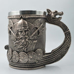 Viking Warrior Drakkar Ship Beer Mug Drinkware Viking Warriors