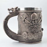 Viking Warrior Drakkar Ship Beer Mug Drinkware Viking Warriors