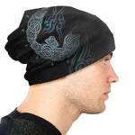 Viking Wolf Beanie Hat beanie hat Viking Warriors