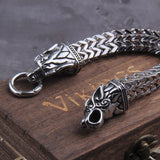 Viking Wolf Fenrir Bracelet Bracelets Viking Warriors
