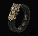 Viking Wolf handmade Bead Bracelet Bracelets Viking Warriors