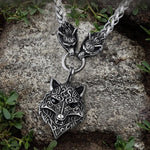 Viking Wolf Necklace Necklaces Viking Warriors