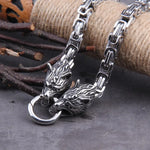 Viking Wolf Runes King's chain Necklace Necklaces Viking Warriors