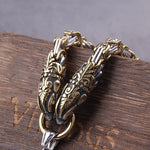 Viking Wolf Runes King's chain Necklace Necklaces Viking Warriors