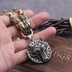 Viking Wolf Runes King's chain Necklace Necklaces Viking Warriors
