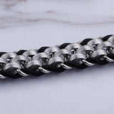 Viking Wolves Woven Chain Bracelet Bracelets Viking Warriors