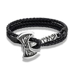 Vikings Axe Leather Bracelet leather bracelet Viking Warriors