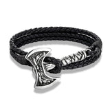 Vikings Axe Leather Bracelet leather bracelet Viking Warriors