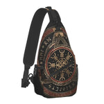 Vikings Crossbody Bag – Norse Runic Shoulder Bag cross body bag Viking Warriors