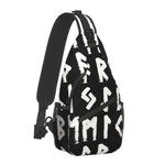 Vikings Crossbody Bag – Norse Runic Shoulder Bag cross body bag Viking Warriors