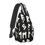 Vikings Crossbody Bag – Norse Runic Shoulder Bag cross body bag Viking Warriors