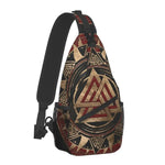 Vikings Crossbody Bag – Norse Runic Shoulder Bag cross body bag Viking Warriors
