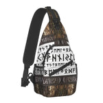 Vikings Crossbody Bag – Norse Runic Shoulder Bag cross body bag Viking Warriors