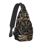 Vikings Crossbody Bag – Norse Runic Shoulder Bag cross body bag Viking Warriors