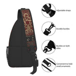 Vikings Crossbody Bag – Norse Runic Shoulder Bag cross body bag Viking Warriors