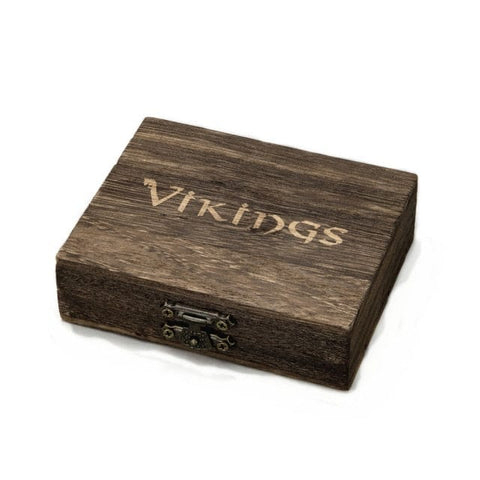 Vikings Gift Box and Leather Pouch Gift Bag Gift Boxes & Tins Viking Warriors
