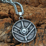 Vikings Lagertha Shield Necklace necklace Viking Warriors