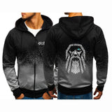 Vikings Odin Zipper Jacket Apparel & Accessories Viking Warriors