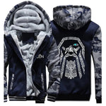 Vikings Odin Zipper Jacket Apparel & Accessories Viking Warriors