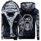 Vikings Odin Zipper Jacket Apparel & Accessories Viking Warriors