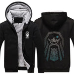 Vikings Odin Zipper Jacket Apparel & Accessories Viking Warriors